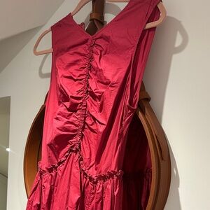 Ulla Johnson Vibrant Red Dress